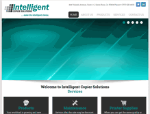 Tablet Screenshot of intelligentcopier.com